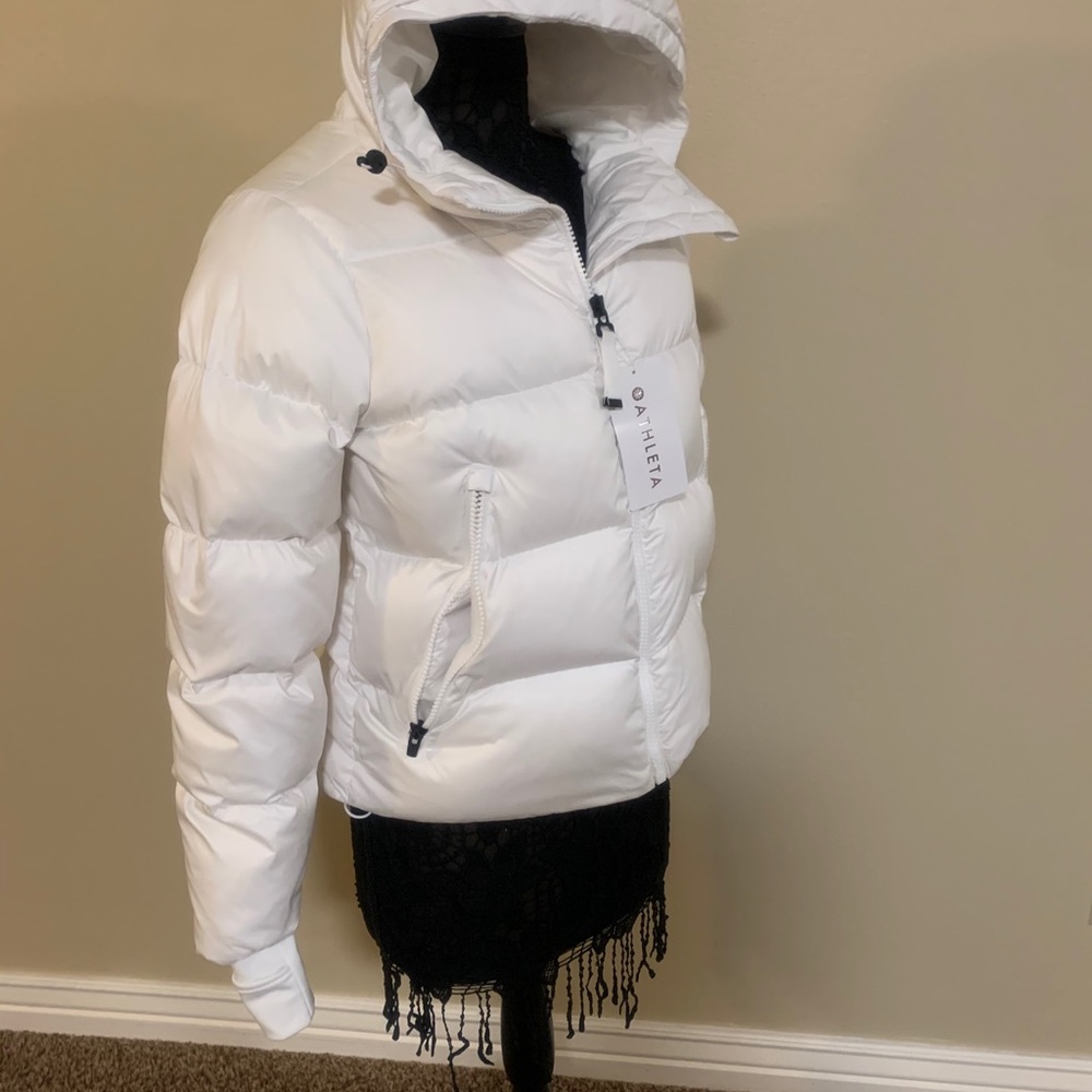 Athleta snow down jacket